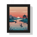 Copy of Koi Ascend - Framed Vertical Poster