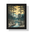 Whispering Forest - Framed Vertical Poster