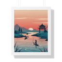 Copy of Koi Ascend - Framed Vertical Poster