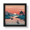 Copy of Koi Ascend - Framed Vertical Poster