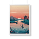 Copy of Koi Ascend - Framed Vertical Poster
