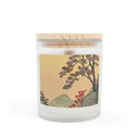 Golden Stillness - Frosted Glass Candle (11oz)