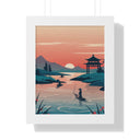 Copy of Koi Ascend - Framed Vertical Poster