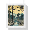 Whispering Forest - Framed Vertical Poster