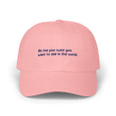 Be the Plot Twist You Want to See in the World – Classic Dad Cap