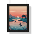 Copy of Koi Ascend - Framed Vertical Poster