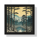 Whispering Forest - Framed Vertical Poster