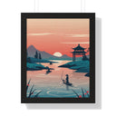 Copy of Koi Ascend - Framed Vertical Poster