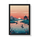 Copy of Koi Ascend - Framed Vertical Poster