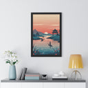 Copy of Koi Ascend - Framed Vertical Poster