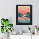 Copy of Koi Ascend - Framed Vertical Poster