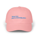 Jump First, Panic Artistically Later – Classic Dad Cap