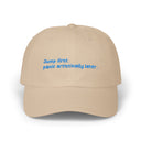 Jump First, Panic Artistically Later – Classic Dad Cap