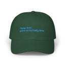 Jump First, Panic Artistically Later – Classic Dad Cap