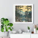 Whispering Forest - Framed Vertical Poster