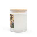 Golden Stillness - Frosted Glass Candle (11oz)