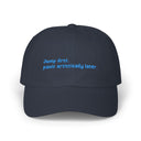 Jump First, Panic Artistically Later – Classic Dad Cap
